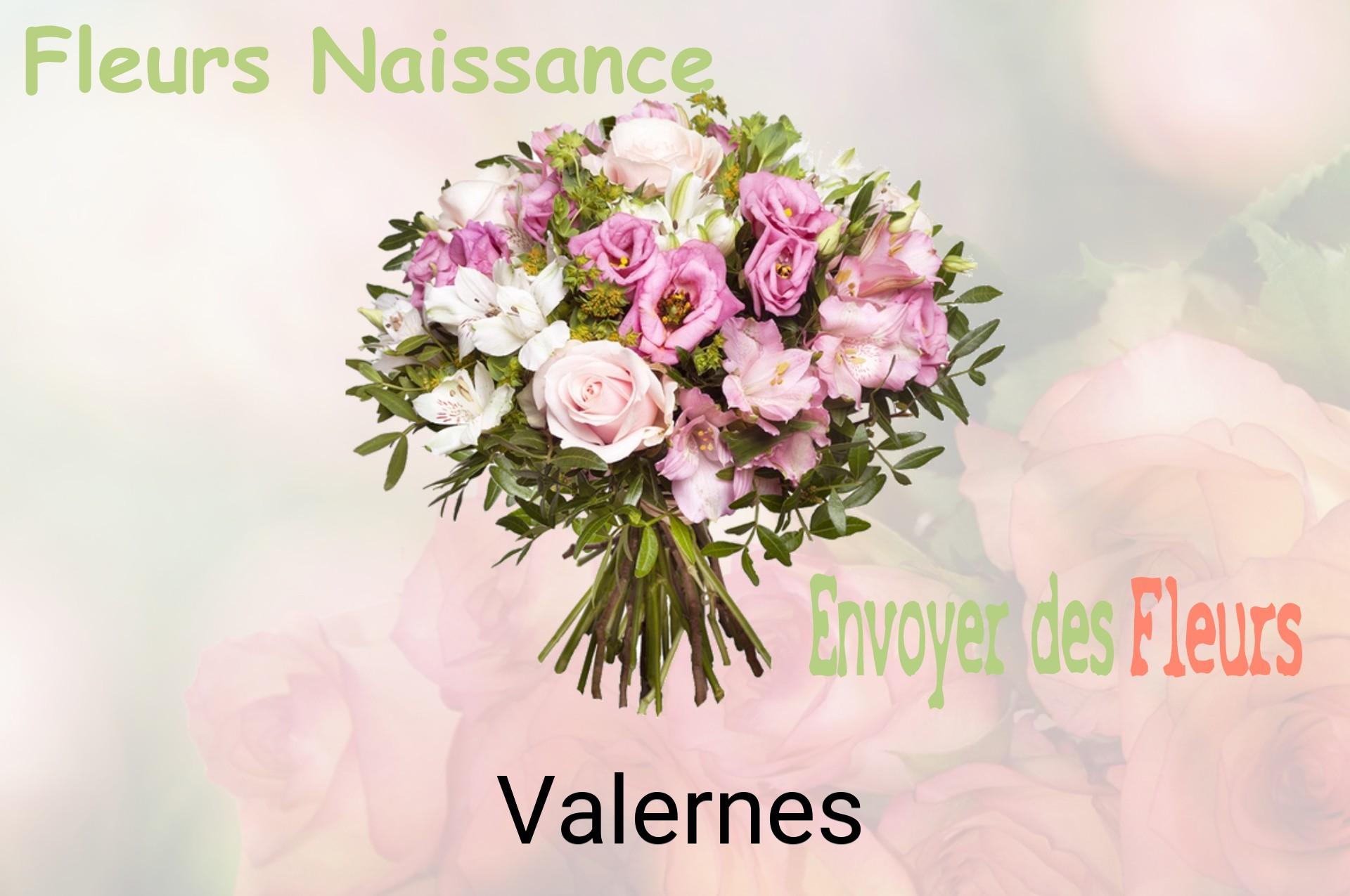 Bouquet de fleurs de naissance livré à Valernes
